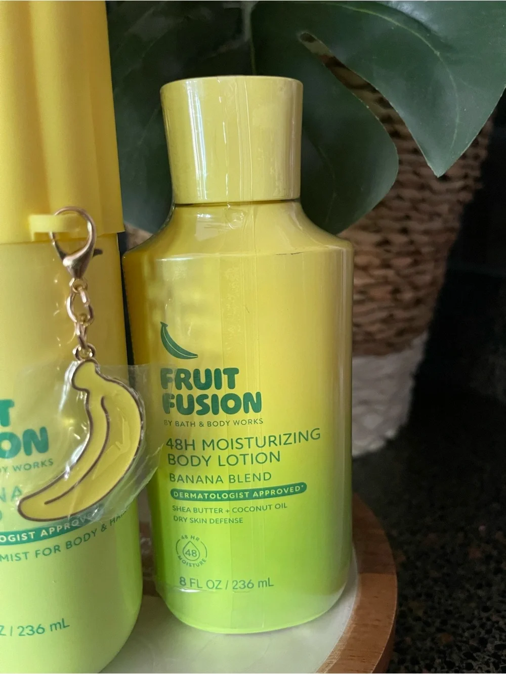 🍌BANANA BLEND FRUIT FUSION BY BATH & BODY WORKS | SET OF 3 | BRAND NEW WITH TAGS